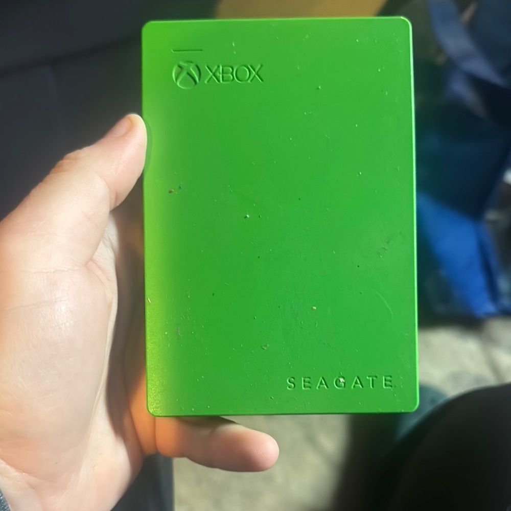 Xbox Green External Hard Drive